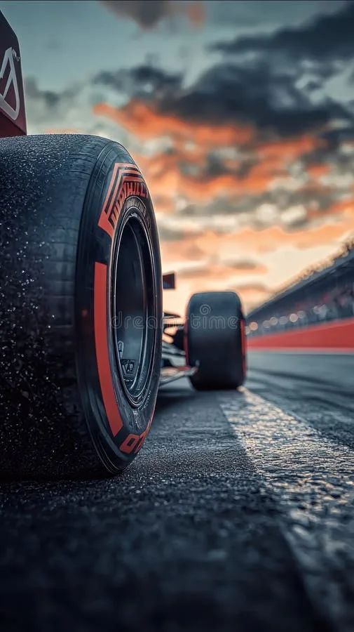 ng体育未来科技赛车轮胎特写